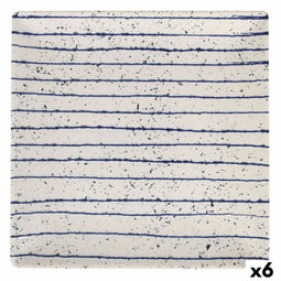 Eetbord La Mediterránea Arago 24 x 24 x 2 cm (6 Stuks)