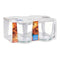 Glazenset Bistro 380 ml Transparant Kristal (6 Stuks)