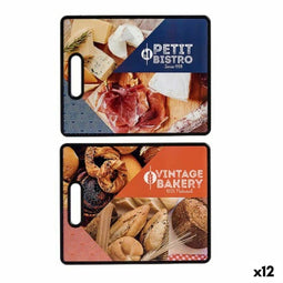 Snijplank Bistro Polypropyleen 30,5 x 1 x 38 cm (12 Stuks)
