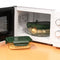 Hermetische Lunchtrommel Bidasoa Infinity Rechthoekig 370 ml Geel Glas (12 Stuks)