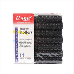 Haarrollen Annie Klein Zwart (14 uds)