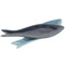Set voor voorgerechtjes Home ESPRIT Blauw Groen Marineblauw Bamboe Porselein Mediterrane Vissen 3...