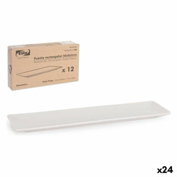 Serveerschaal La Mediterránea Elite Rechthoekig 30 x 8 x 2cm (24 Stuks)
