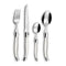 Bestekset Lou Laguiole Rustic 24 Onderdelen Tweekleurig Metaal