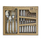 Bestekset Lou Laguiole Rustic 24 Onderdelen Tweekleurig Metaal