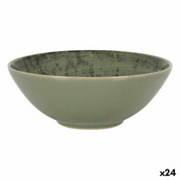 Kom La Mediterránea Aspe Groen Ø 16,3 x 6,1 cm (24 Stuks)