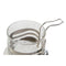 Suikerpot DKD Home Decor Zilverkleurig Eenvoudig 15 x 10,5 x 10 cm Kristal Roestvrij staal