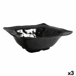Saladekom AIR Inde 143888 Porselein 36,5 x 35,8 x 13,6 cm (3 Stuks) (36,5 x 35,8 x 13,6 cm)