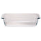Ovenschaal Borcam Cake Met handvatten Transparant 1,63 L (12 Stuks)