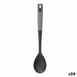 Pollepel Zwart Grijs TPR PBT 6,5 x 34 x 2 cm (24 Stuks)