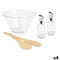 Serviesset 5 Onderdelen Salades (4 Stuks)