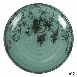 Dessertbord La Mediterránea Aspe Turkoois Ø 19,8 x 2,7 cm (12 Stuks)
