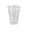Set van herbruikbare glazen Algon Plastic Transparant 25 Onderdelen 500 ml (12 Stuks)