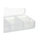 Pillendoos met Compartimenten Transparant Plastic (11,5 x 18 x 2,2 cm) (12 Stuks)