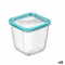Vierkante Lunchtrommel met Deksel Bormioli Rocco Frigoverre Future Transparant Glas 750 ml (12 St...