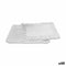 Snackdienblad Algon Wegwerpbaar Wit Rechthoekig 25,5 x 35 x 2 cm (48 Stuks)