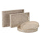 Snackdienblad 40 x 40 x 5 cm Wit Parelmoer (2 Stuks)