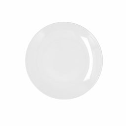 Eetbord Bidasoa Glacial Coupe Wit Keramisch Ø 21 cm (6 Stuks) (Pack 6x)