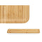Tabla Aperitief Bruin Bamboe 46 x 1,6 x 15 cm (12 Stuks)