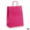 Papieren Zak 24 x 12 x 40 cm Roze (25 Stuks)