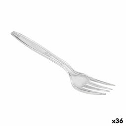 Set van opnieuw te gebruiken vorken Algon 12 Onderdelen 18 cm (36 Stuks)
