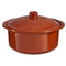 Casserolepan met deksel Aardewerk 3,5 L 28,5 x 16 x 27 cm (2 Stuks)