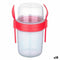 Lunchtrommel Titiz Lepel Vork 1,1 L 13 x 10 x 18 cm (18 Stuks)