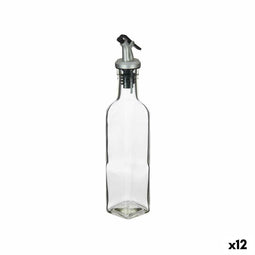 Flesje Transparant Glas Staal 250 ml (12 Stuks)