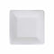 Bordenset Algon Wegwerp Wit Karton Vierkant 18 cm (10 Stuks)