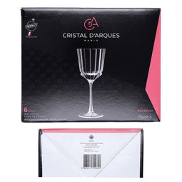Fluitglazen Cristal d’Arques Paris 7501612 Transparant Glas 250 ml (6 Onderdelen)