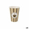 Glazenset Algon Karton Koffie 40 Onderdelen 220 ml (16 Stuks)