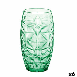 Glas Oriente Groen Glas 470 ml (6 Stuks)
