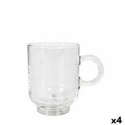 Set van koffiekopjes Royal Leerdam Sentido 370 ml 6 Onderdelen (4 Stuks)