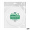 Set van herbruikbare borden Algon Cirkelvormig Wit Plastic 28 x 28 x 2 cm (24 Stuks)