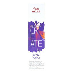 Semi-Permanente Kleur Color Fresh Create Ultra Wella Paars (60 ml)