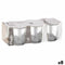 Glazenset Punten Transparant Glas 265 ml (8 Stuks)
