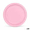 Bordenset Algon Wegwerp Karton 20 cm Roze 10 Onderdelen (36 Stuks)