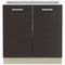 Gemakkelijk verplaatsbare meubels Melamine 80 x 52 x 82 cm