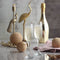 Set van bekers Santa Clara Champagne 215 ml 2 Onderdelen (12 Stuks)