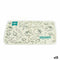 Individueel tafelkleed Wit Groen (33 x 0,3 x 48 cm) (12 Stuks)