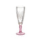 Champagneglas Kristal Roze 6 Stuks (170 ml)