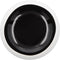 Diep bord Ariane Organic Keramisch Zwart 16 cm (6 Stuks)