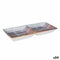 Snackdienblad La Mediterránea Boreal 2 Compartimenten 25 x 11 x 3 cm (24 Stuks)