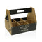 Flessenhouder Versa 22,5 x 29 x 18,5 cm Metaal Hout MDF