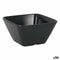 Aperitiefschaaltje La Mediterránea Melamine Antraciet 10 x 10 x 5 cm (36 Stuks)