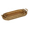 Snackdienblad Gouden Ijzer 55 x 22 x 8,5 cm (2 Stuks)