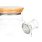 Kan met infusiefilter Transparant Bamboe Borosilicaatglas 1,2 L 22 x 16 x 14 cm (6 Stuks)