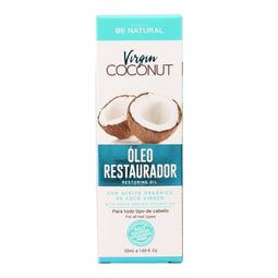Compleet Herstellende Olie Be Natural Night Restructuring Vitamins 50 ml Kokosnoot