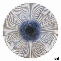 Eetbord La Mediterránea Irys Porselein (6 Stuks) (Ø 26 cm)