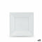 Set van herbruikbare borden Algon Wit Plastic 18 x 18 x 1,5 cm (24 Stuks)